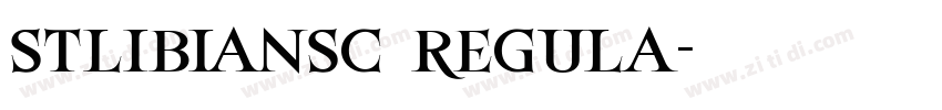 stlibiansc regula字体转换